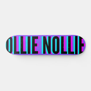Skateboard Planche cool Violet Ollie Nollie Planche De Patina