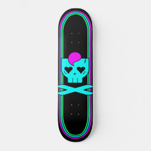 SKATEBOARD PLANCHE DE CRÂNE DEATHROCK KAWAII