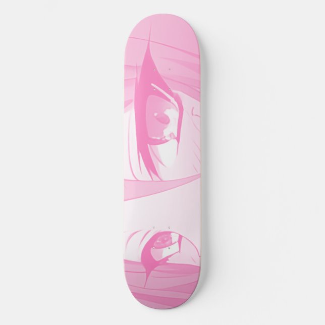 Skateboard Planche De Patinage Triste Anime Eyes (Recto)