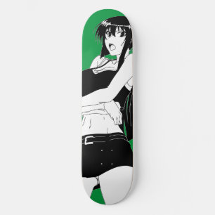 Skateboard Planche de planche à roulettes Angry Anime