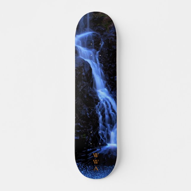 Skateboard Planche de skate décoration murale Blue Dream Wate (Devant)