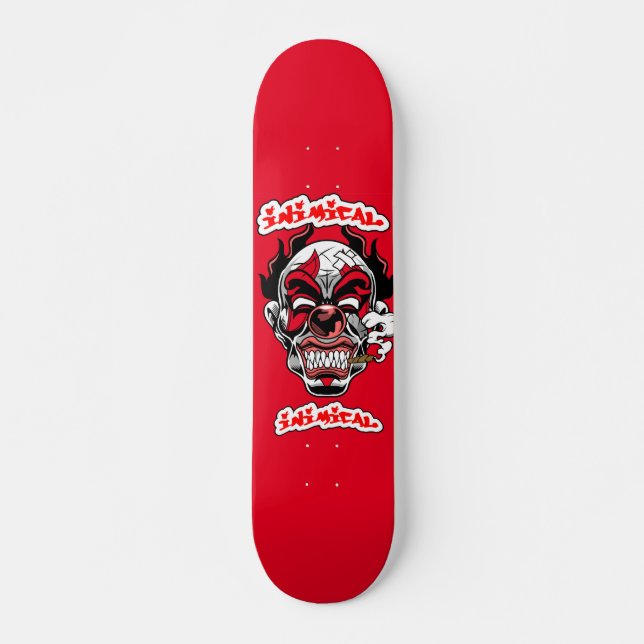 Skateboard Planche de skate-forme de clown inimitable (Devant)
