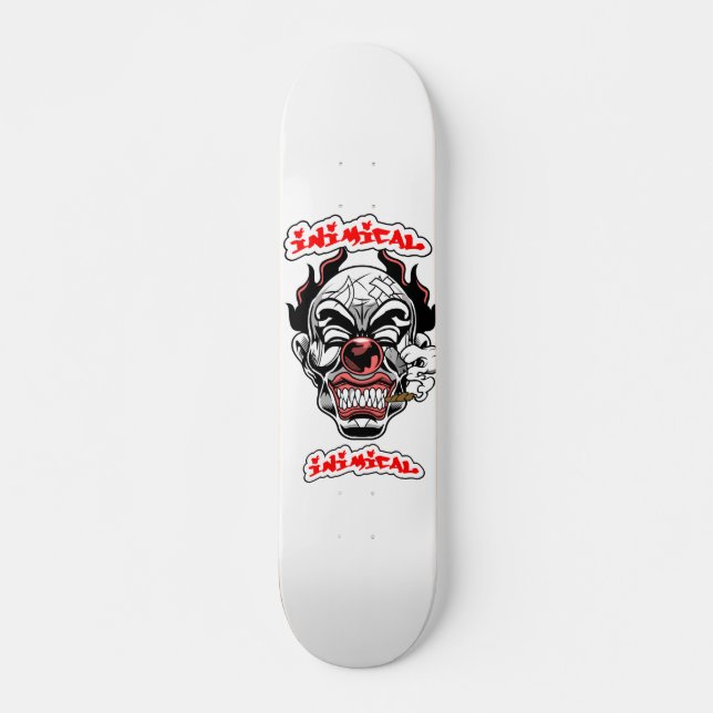 Skateboard Planche de skate-forme de clown inimitable (Devant)