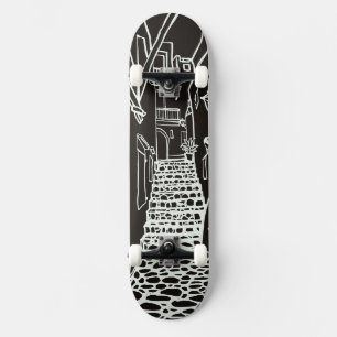 Skateboard Planche de skate Plan de ligne des îles Baléares