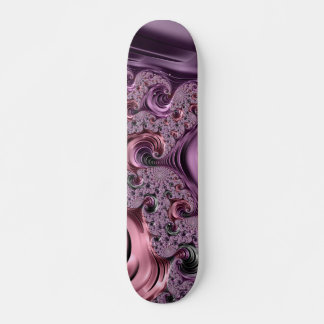 Skateboard planche en dentelle lavande