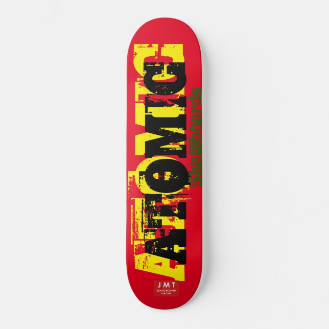 SKATEBOARD PLANCHERS ATOMIQUES / PLANCHERS JMT (Recto)