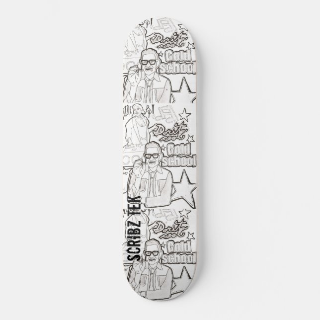 SKATEBOARD PLANCHERS DE SKATEBOARDS SCRIBZ TEK / JMT USA (Recto)