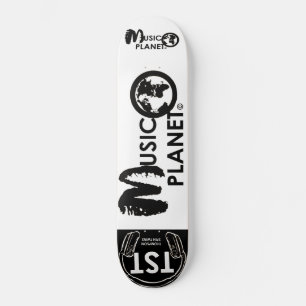 Skateboard PLANÈTE MUSIQUE Planche à roulettes