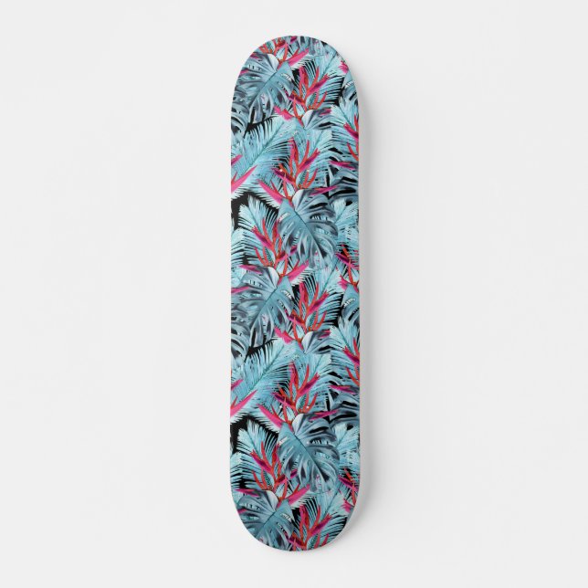 Skateboard Plantes tropicaux (Devant)
