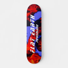 PLAT EARTH POWERLAND SKATE DECK