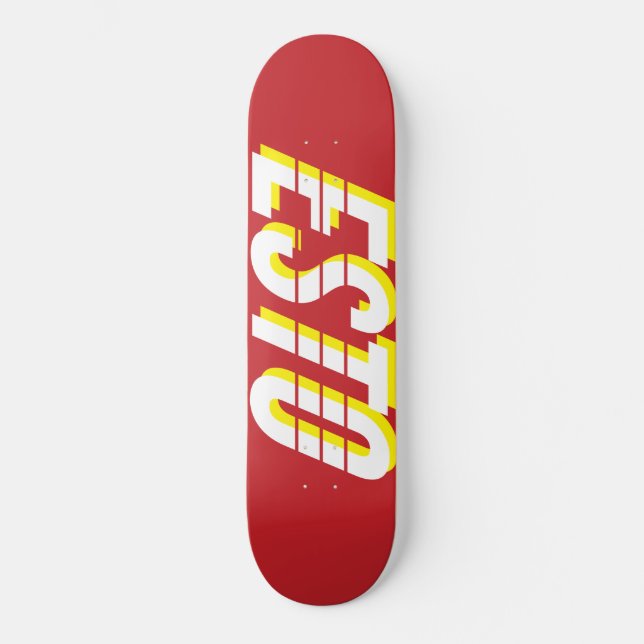 Skateboard plate-forme 8" de planche à roulettes d'esto (Recto)