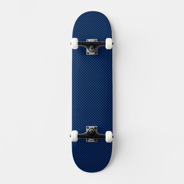 Skateboard Plate-forme bleue de planche à roulettes de fibre (Recto)