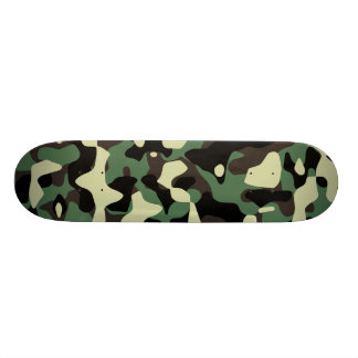 Skateboard Plate-forme de Camo 2 de région boisée