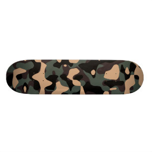 Skateboard Plate-forme de Camo de région boisée