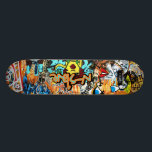 Skateboard plate-forme de graffiti de rue de n-s1ave<br><div class="desc">Ce morceau impressionnant a le vrai art de rue là-dessus. Si vous aimez le graffiti,  si vous aimez monter comme un pro,  si vous aimez des poulets de mutant (indépendants) puis je sachez que vous aimerez ceci.</div>