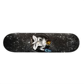 Skateboard Plate-forme "de méditation d'homme de l'espace"