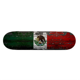 Skateboard Plate-forme de patin de drapeau du Mexique