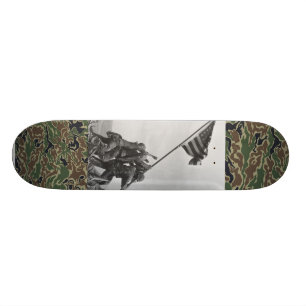 Skateboard plate-forme de patin de marines d'Iwo Jima de la