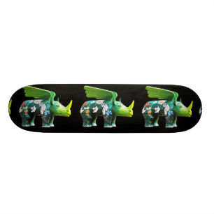 Skateboard Plate-forme de planche à roulettes de dinosaure