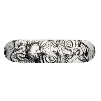 Skateboard Plate-forme de tatouage