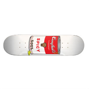 Skateboard Plate-forme épicée d'impression d'art de bruit