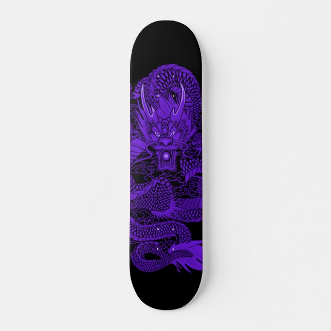 Skateboard Plate-forme faite sur commande d'indigo d'élément (Devant)