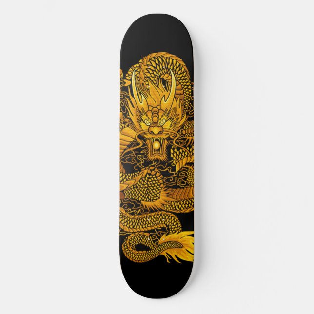 Skateboard Plate-forme faite sur commande d'or d'élément (Recto)
