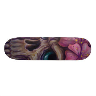 Skateboard plate-forme girly de patin de crâne