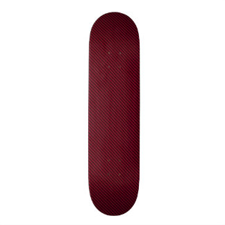 Skateboard Plate-forme rouge de planche à roulettes de fibre