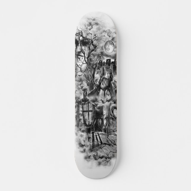 Skateboard Plate-forme sainte d'ange de croisade (Devant)