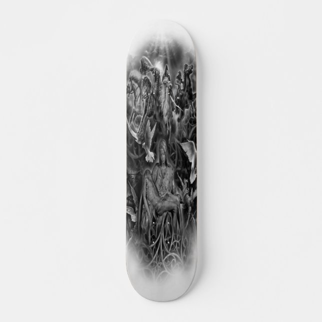 Skateboard Plate-forme souterraine urbaine d'apocalypse (Devant)