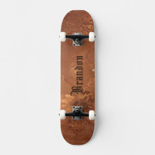 Skateboard Plateau arrière - plan en cuivre