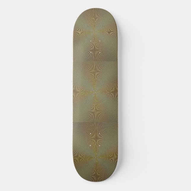 Skateboard Plateau d'art fractal (Recto)