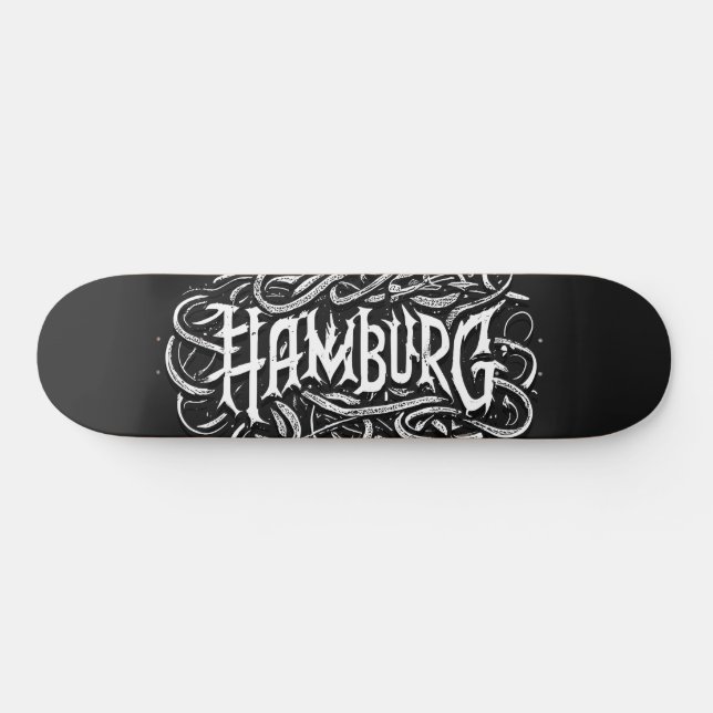Skateboard Plateau de patinage de Hambourg - Lourde musique e (Horz)
