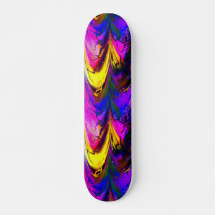 Skateboard Plateau Fractal Marble7A