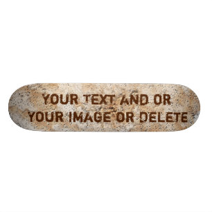 Skateboard Plateaux de skate personnalisés, Votre TEXTE et IM
