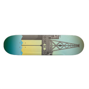 Skateboard Plateforme pétrolière