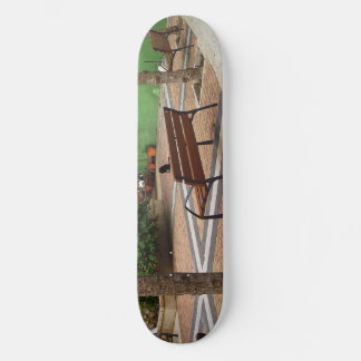 Skateboard Plaza típica en un pueblo español