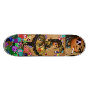 Skateboard Pleuvoir des monstres