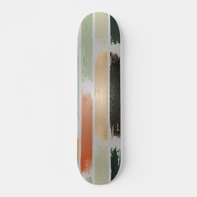 Skateboard Pluie de couleurs 5 (Devant)