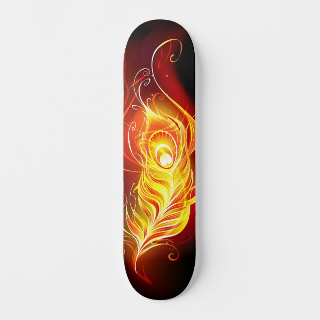 Skateboard Plumes de paquetage de feu (Recto)