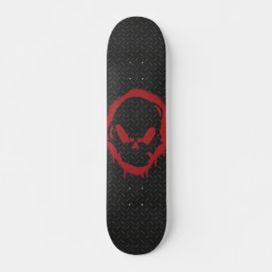 Skateboard Pochoir de pulvérisation