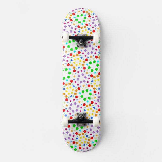 Skateboard Points Arc-en-ciel (Recto)
