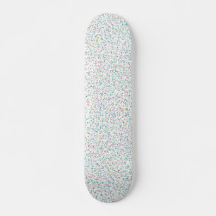 Skateboard Points colorés à arc-en-ciel