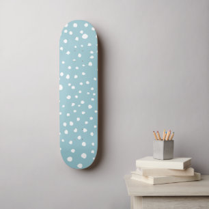 Skateboard Points Dalmatiens Bleus, Points Dalmatiens, Impres