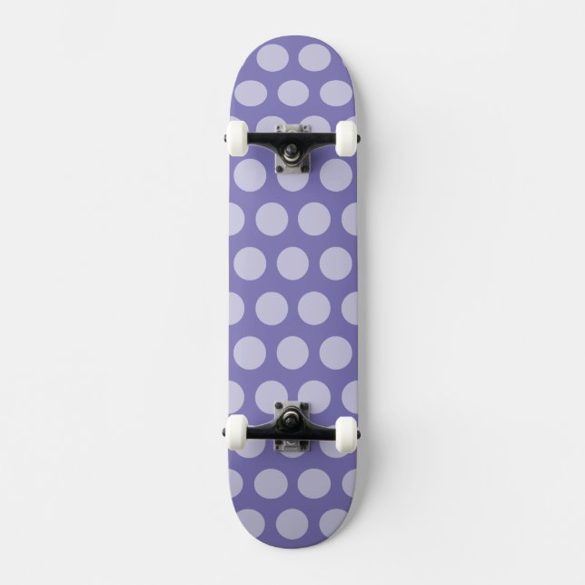 Skateboard Points violets marocains (Recto)