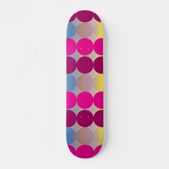 Skateboard pois (Devant)