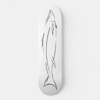 Skateboard Poisson noir