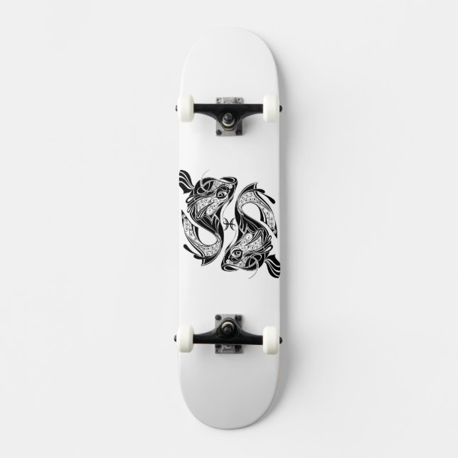 Skateboard Poissons Zodiac (Recto)