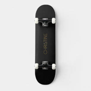 Skateboard Police à crayon personnalisé Christine Gold sur no